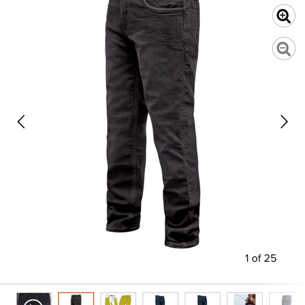 Street and Steel Motorcycle Riding Jeans Black
